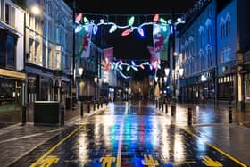 Lockdown in Cardiff