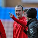 Glenn Whelan was injured in last Saturday's draw at Wigan Athletic