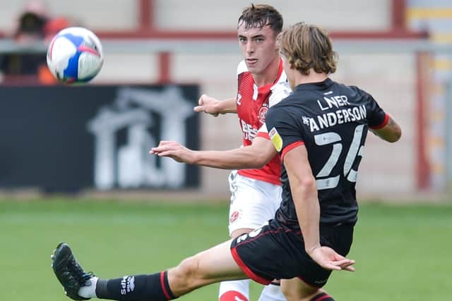 Fleetwood Town defender Harrison Holgate Picture: Matt Wilkinson/PRiME Media Images Limited