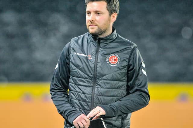 Fleetwood Town interim boss Simon Wiles Picture: Stephen Buckley/PRiME Media Images Limited