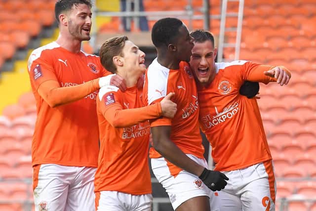 Jerry Yates has earned praise from Blackpool head coach Neil Critchley