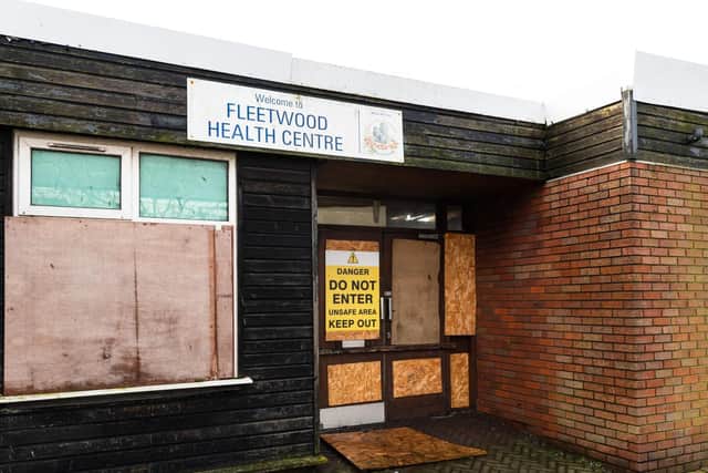 Residents and councillors say the former health centre had ironically become a health and safety risk to youngsters who got inside the building.