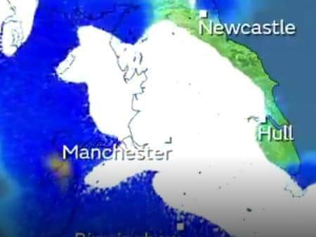 Tuesday's potential snowfall