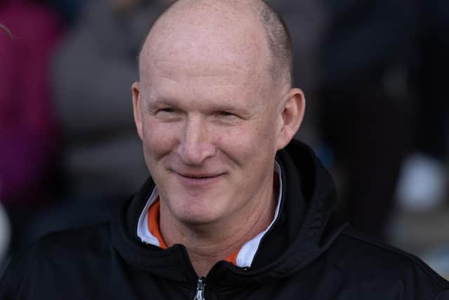 New Fleetwood boss Simon Grayson had been out of management for almost a year