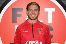New Fleetwood Town man Daniel Batty signs from Hull City. Credit: FTFC.