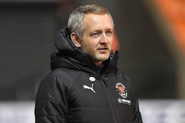 Blackpool boss Neil Critchley