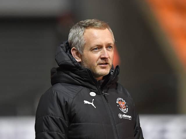 Blackpool boss Neil Critchley