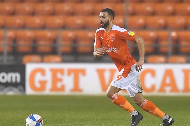 Kevin Stewart made his first Blackpool start on Tuesday alongside Kenny Dougall