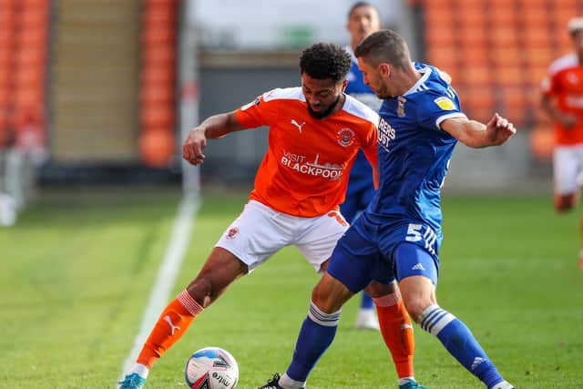 Blackpool suffered a heavy defeat against Ipswich Town at Bloomfield Road