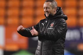 Blackpool head coach Neil Critchley is eyeing up a further three points tomorrow