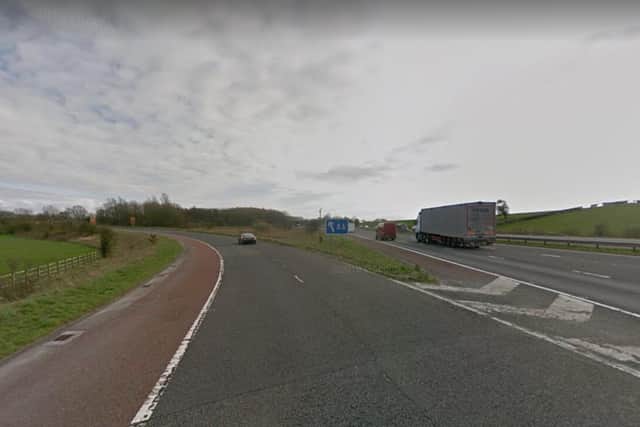 ...as would the southbound exit slip road (image: Google)