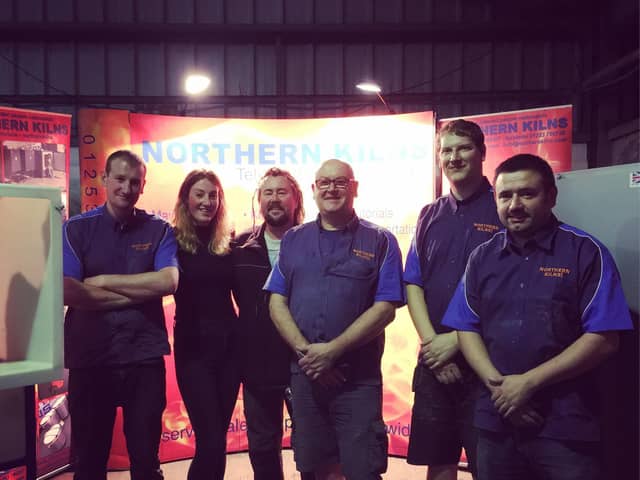Jen Cross and the team from Northern Kilns of Pilling