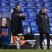 Blackpool head coach Neil Critchley (right) is looking for a response to the weekend loss at Ipswich Town
