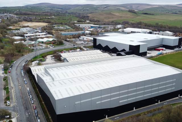 Boohoo's Burnley distribution centre