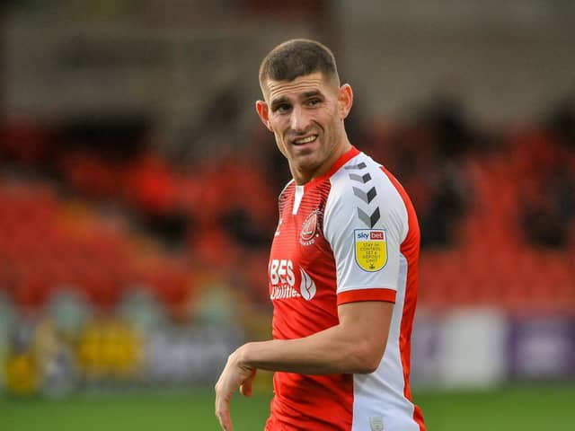 Ched Evans made 99 appearance in two-and-half years at Fleetwood Town