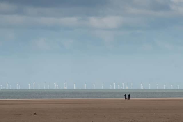Wind farms are already visible from Blackpool's coastline, but Offshore Wind Limited's proposed new wind farm will be even more prominent at just 17 miles off the coast. Pic: Daniel Martino for JPI Media