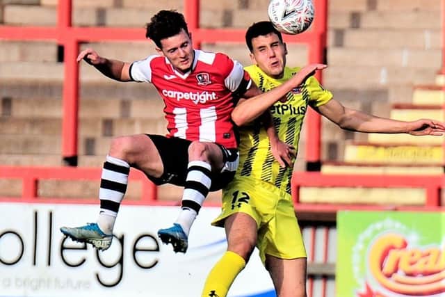 Jack Sanders has returned to Wigan Athletic after his loan ended with AFC Fylde   Picture: Steve McLellan