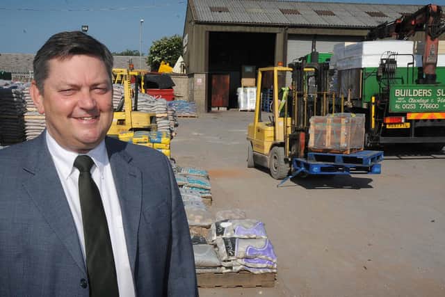 Peter Worthington of Builders Supplies West Coast, which has been sold.