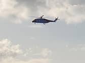 In addition to the rescue teams searching the coastline, HM Coastguard alerted its operations centre at Holyhead who diverted one of its helicopters from a training exercise to join the search