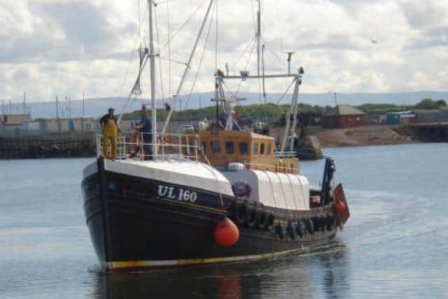 Steve's fishing vessel, Colinne