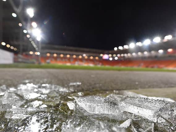 Tonight's game was postponed close to kick-off