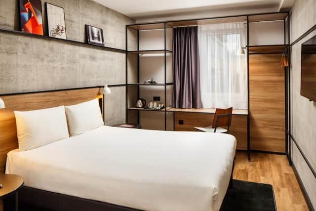 How the bedrooms of the Create Developments hotel for Ibis in Edinburgh will look