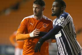 Gary Madine is one of the Blackpool players whose contracts expire this summer