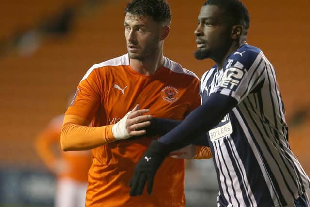 Gary Madine is one of the Blackpool players whose contracts expire this summer