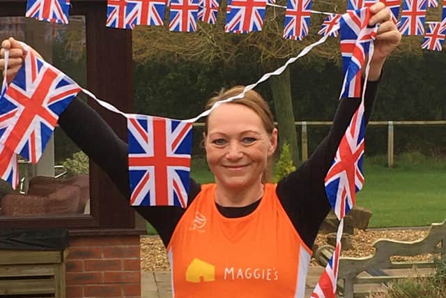 Diane Sutherland, 46, who works at The Willows Care Home, Marton, completed the Run 50 Challenge to raise money for Maggie’s Cancer Care Centres.