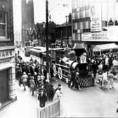 When the ABC theatre in Church Street was opened on May 31, 1963, Cliff Richard and The Shadows arrived on the Wester Train  tram. It was the last time a tram ran in Church Street