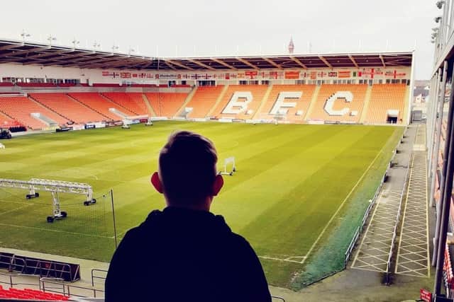 Blackpool FC is working with youngsters across the area