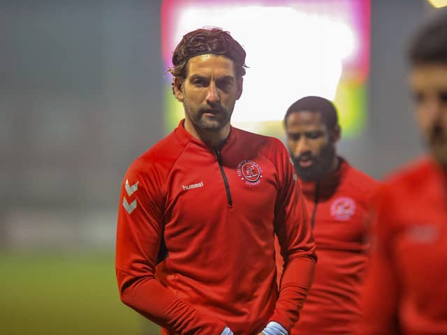 Fleetwood Town loanee Charlie Mulgrew Picture: Stephen Buckley/PRiME Media Images Limited