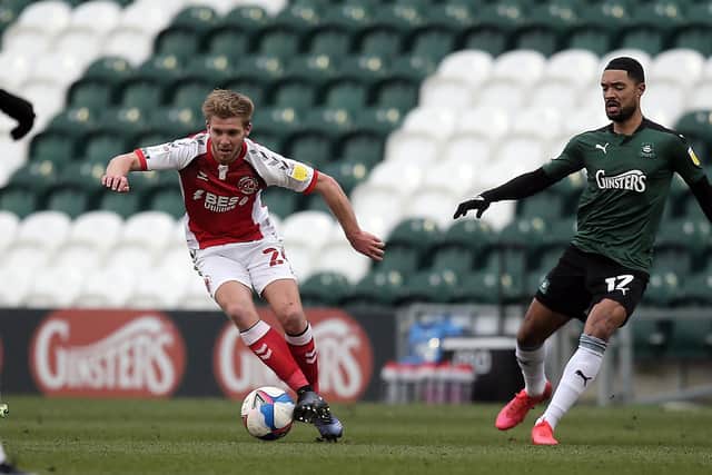 Fleetwood Town were beaten at Plymouth Argyle   Picture: Dave Peters/PRiME Media Images Limited