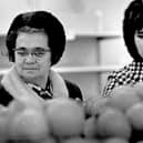 Monday February 15, 1971 Decimalisation Day... Shoppers at a Marks and Spencer store try to get their heads around the new prices