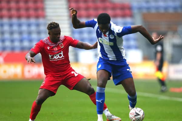 Emeka Obi left Wigan Athletic at the starft of the month