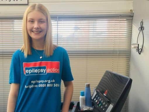 Morgan Phoenix is running 150km throughout February to show support for her cousin Max Kerekes, who suffers from a severe form of epilepsy called Dravet Syndrome.