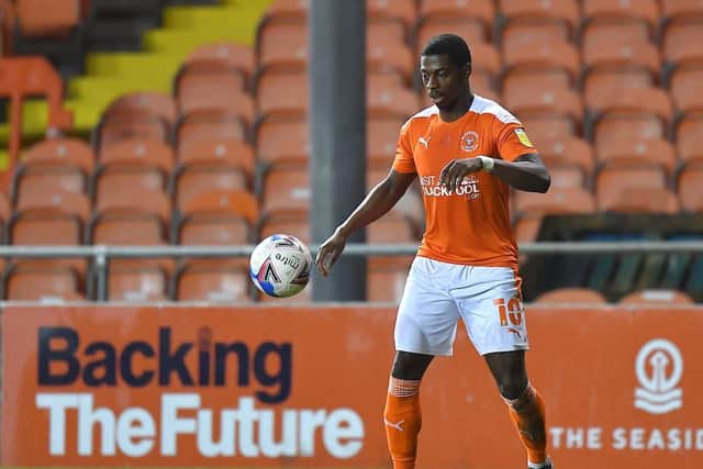 Sullay Kaikai was Blackpool's matchwinner