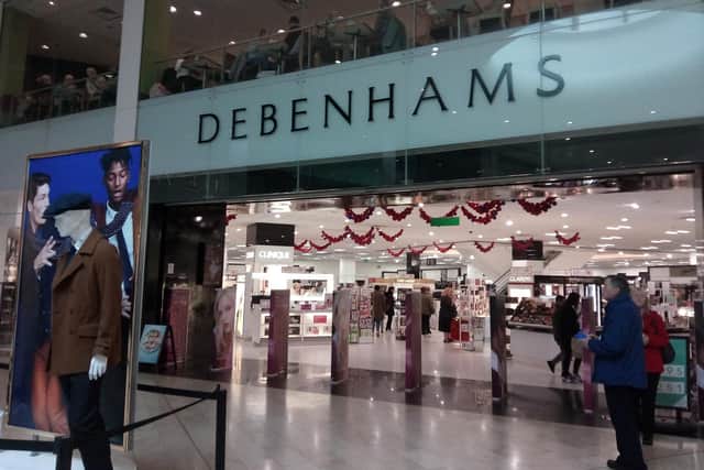 Blackpool's Debenhams store