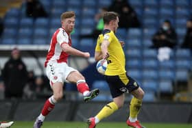 Simon Grayson is hoping to get Callum Camps back to his early-season form in front of goal Picture: Dave Peters/PRiME Media Images Limited
