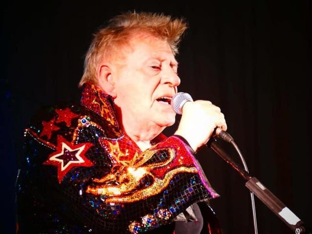 Blackpool born musician John Rossall has released his first solo album The Last Glam in Town