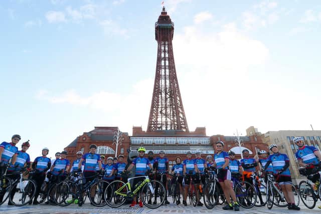 The 2019 Blackpool Carers' Tower to Tower fundraising ride