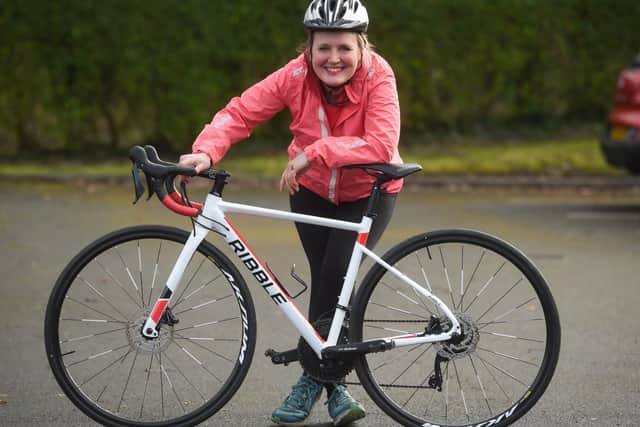 Sharron Mulvanney is to ride form Bamburgh Castle in Northumberland to Lancaster Castle