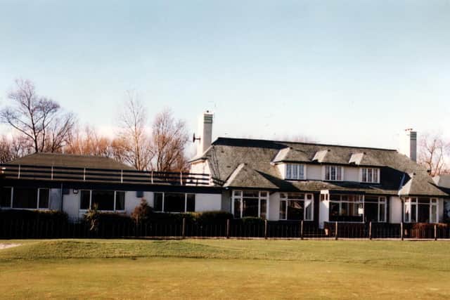 The clubhouse which will be refurbished