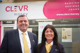 CLEVR Money's Anthony Brookes and Jackie Colebourne