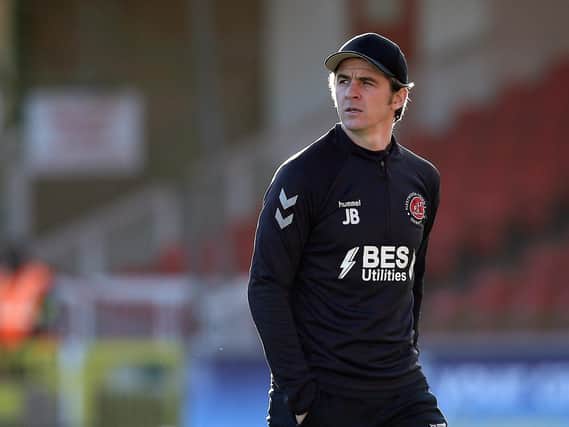 Former Fleetwood boss Joey Barton is now Bristol Rovers managers.