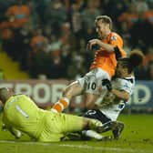 Brett Ormerod made history with Blackpool's third goal against Tottenham