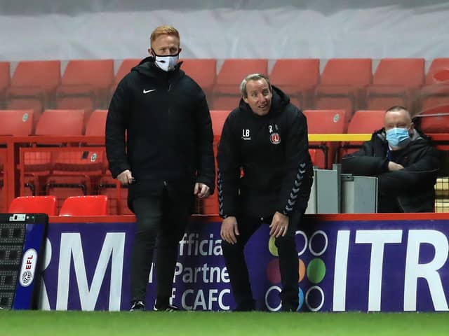 Charlton Athletic manager Lee Bowyer