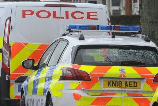 A 22-year-old man, from Blackpool, and a boy, 17, from Cleveleys, have been arrested after a car was stolen from a 90-year-old in Cleveleys town centre yesterday (Thursday, February 26)