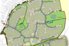 Blackpool Council wants to build 330 homes on land off Blackpool Road, Carleton. The authority owns the land, which falls beyond its borders in Wyre (Picture: Wyre Council/Blackpool Council)