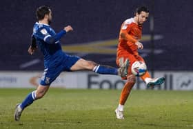 James Husband has been switched to centre-half lately but has still been in fine form for Blackpool